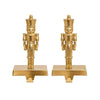 Berkley Jensen Gold Nutcracker Stocking Holder