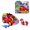 PAW Patrol: The Dino Movie, Marshall Dino Rescue Firetruck with 360° Spinning Projectile Launcher