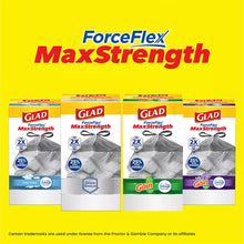 Glad ForceFlex MaxStrength Tall Kitchen Trash Bags - Gain Original with Febreze Freshness, 120 ct./13 gal.