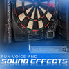 Franklin Sports Electronic Dartboard Set - Soft Tip Electronic Dartboard with Cabinet and Darts