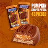 Snickers Pumpkin Fun Size Milk Chocolate Individually Wrapped Halloween Candy, 24.75 oz.