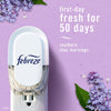 Febreze PLUG In Air Freshener, Twilight Lavender + Linen & Sky Scents, Warmer + 5 Refills