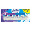 Febreze PLUG In Air Freshener, Twilight Lavender + Linen & Sky Scents, Warmer + 5 Refills