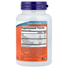 NOW Foods, Omega-3 Fish Oil, Softgels - Brands For Less USA