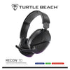 Turtle Beach - Recon 70 Wired Over-Ear Gaming Headset for PS5, PS4, Xbox Series XS, Xbox One, PC, and Mobile - Black