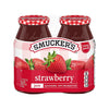 Smucker's Strawberry Jam, Made with Ripe Strawberries, Easy to Spread, Jars, 2 pk./32 oz.