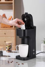 Mainstays Black Matte Single Serve Coffee Maker