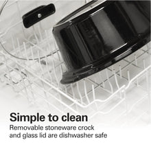 Hamilton Beach 8 Qt Slow Cooker, Stoneware Crock with Removable Pot