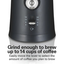 Hamilton Beach Custom Grind Electric Coffee Grinder, 14 Cups