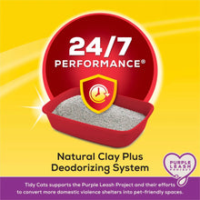 Purina Tidy Cats 24/7 Clumping Cat Litter, Low Dust, Deodorizing, 20 lb. Jug
