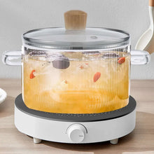 Glass Cooking Pot with Lid 1.6L/54oz Heat Resistant Glass Saucepan with Double Handles Non-Stick Borosilicate Glass Stovetop Pot Safe Clear Cooking Pot for Soup Milk Sauce Pasta Noodle - Brands For Less USA