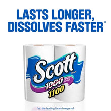 Scott 1100 1-Ply Toilet Paper (1100 Sheets/Roll, 36 Rolls) - Brands For Less USA