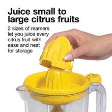 Proctor Silex Electric Citrus Juicer Machine for Fruits and Vegetables with 34 oz Pitcher, Alex’s Lemonade Stand Edition
