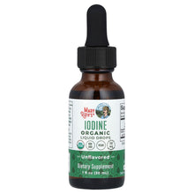 MaryRuth's, Organic Iodine Liquid Drops, Unflavored, 250 mcg, 1 fl oz (30 ml)