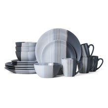 Pfaltzgraff® Parker Gray Stoneware 16-Piece Dinnerware Set