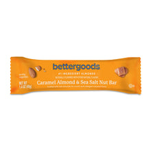 bettergoods Caramel Almond & Sea Salt Nut Bars, 1.4 oz, 5 Count