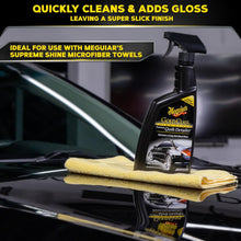 Meguiar's Gold Class High Gloss Premium Quik Detailer, High Lubricity Automotive Quick Detailer Spray that Preserves Wax and Leaves a Deep Dark Shine, 24 Oz Spray Bottle