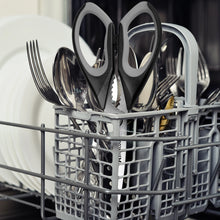 Tijeras de cocina Astercook (2 unidades), resistentes, con hoja dentada y mango ergonómico, aptas para aves, hierbas y verduras. Aptas para lavavajillas.