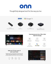 onn 4K Plus Streaming Device, Google TV - Ultra-fast Streaming, Stunning 4K UHD, 16GB Storage, 2GB RAM, Dolby Vision & Atmos, Remote with Voice Control - Brands For Less USA