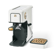 Beautiful Slim Espresso Machine with 20-Bar Pressure, White Icing by Drew Barrymore