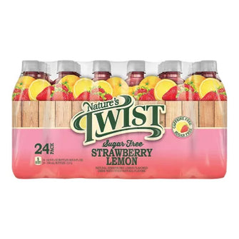 Nature'S Twist Sugar-Free Strawberry Lemon (16.9 Fl. Oz., 24 Pk.)