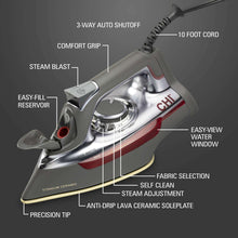 CHI Professional Iron, Titanium-infused Ceramic Soleplate, 13101