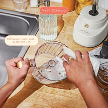 Beautiful 3-Cup Food Chopper, White Icing by Drew Barrymore