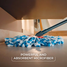 O-Cedar RinseClean Microfiber Spin Mop Head Replacement - Washable and Reusable