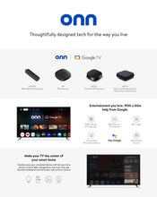 onn Full HD Streaming Device, Google TV - Fast Streaming, 8GB Storage, 1.5GB RAM, Remote with Voice Control - Brands For Less USA