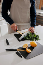 Thyme & Table 20-Piece Knife Set - Black