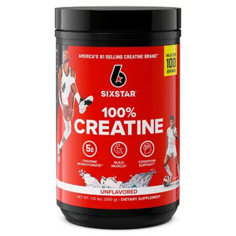 Six Star 100% Creatine Powder, Unflavored (1.10 Lb. Approx. 100 Servings) - Brands For Less USA