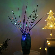 Pretty Comy 30" 20LED Lighted Branches Battery Operated Warm White Led Twigs Lighted Willow Branches Vase Fillers for Christmas Home Party Decoration Indoor Outdoor Use