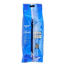(3 pack) Equate 2-Blade Disposable Razors, Blue, 12 Count
