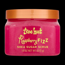 (3 pack) Tree Hut Raspberry Fizz Shea Butter Sugar Body Scrub, 18 oz