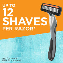 (3 pack) BIC Flex 4 Men's 4-Blade Disposable Manual Razors 3 Count