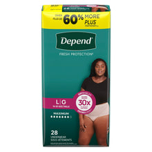 3pack_DependFreshProtectionIncontinenceUnderwearforWomen_AdultDiapers_L_28Count2 - Brands For Less USA
