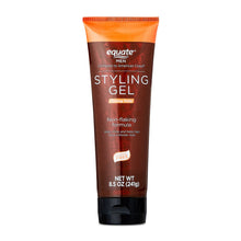 (3 pack) Equate Men Styling Gel for Strong Hold and Shine with Non-flaking Formula, 8.5 oz, Compare to American Crew®