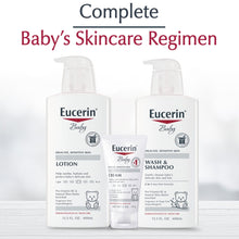 (3 pack) Eucerin Baby Lotion with Provitamin B5 and Shea Butter, Hypoallergenic, Fragrance Free, 13.5 fl oz