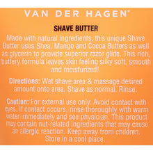 3pack_VanderHagenShaveButterBeardShavingCream_forAllSkinTypes_formulatedwithNaturalOils_6oz_Men - Brands For Less USA
