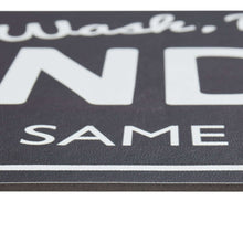 Mainstays 20" x 59" Laundry Indoor Runner Rug, Black