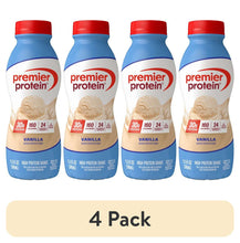 (4 pack) Premier Protein Shake, Vanilla, 30g Protein, 11.5 fl oz, 1 Ct