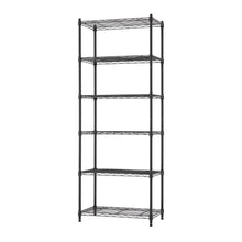 TRINITY 3-tier Modular Wire Shelving Rack 23" x 13" x 30", 2-pack