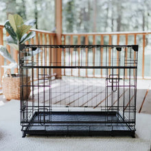 Lucky Dog DWELL Series Crate, Black Finish