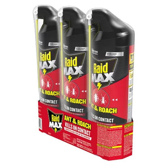 Raid Max Ant and Roach Killer (14.5 Oz., 3 Pk.)