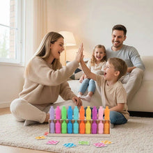 VWRXBZ Color Matching Memory Game, Brain Training Educational Toys with 20 Bottles & Stable Box, Focus & Logic Skill Development, Family Interactive Board Game