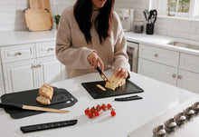 Thyme & Table 20-Piece Knife Set - Black