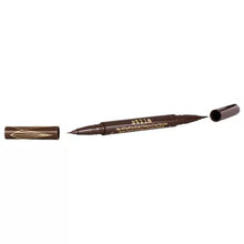 Stila Stay All Day Dual-Ended Waterproof Liquid Eye Liner, 0.033 Fl. Oz. - Dark Brown