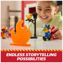 PAW Patrol Fire Rescue Mission Set - Chase, Marshall, Skye, Rubble, Rocky & Zuma Figures for Kids 3+