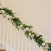 6' Pre-Lit Ornament Garland with LED Lights