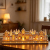30" LED Wooden Village Advent Calendar